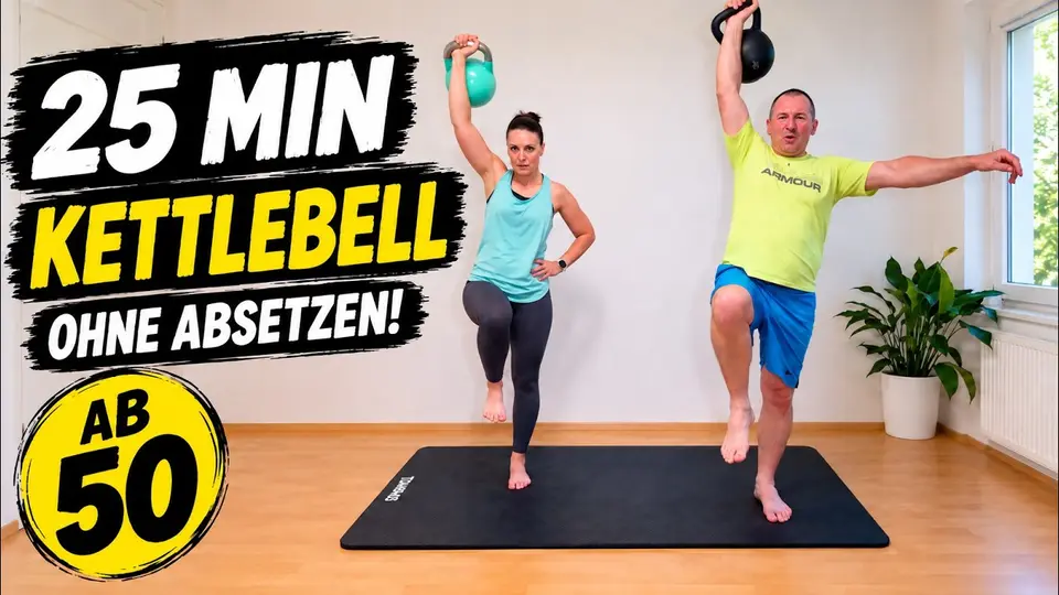 Kettlebell Ganzkörpertraining ab 50 – Vorschaubild des Videos