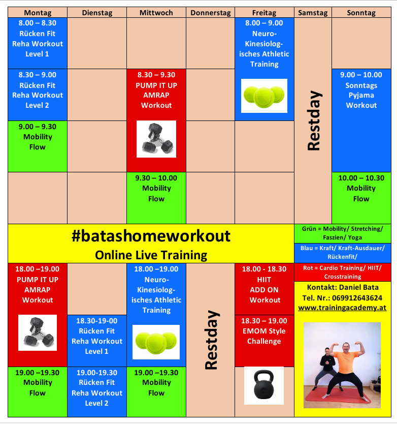 Der Herbst ist die perfekte Zeit, um neue Trainingsimpulse zu setzen! Wir freuen uns riesig, euch den Stundenplan für den Oktober 2025 präsentieren zu dürfen – ein Programm, das prall gefüllt ist mit Energie, Herausforderungen und vor allem: Innovation!