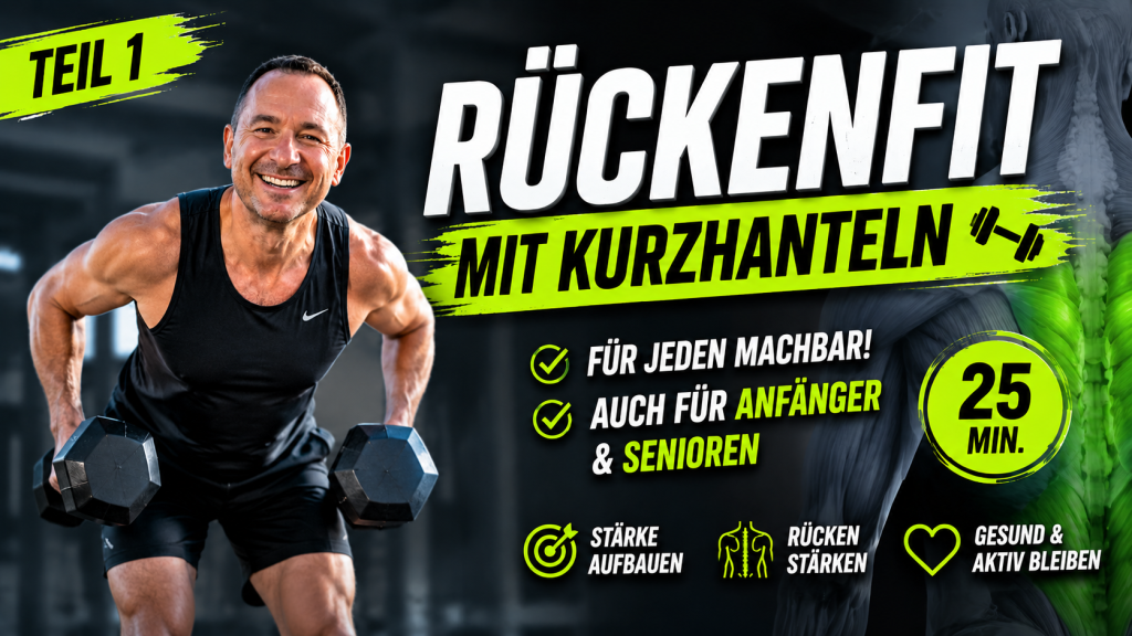 Hast du Rückenprobleme oder möchtest deinen Rücken einfach stärker und gesünder machen? Dann ist dieses Workout genau das Richtige für dich!